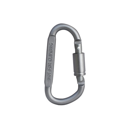 Portable aluminum carabiner