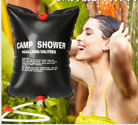 SunShower: Solar-Powered Camping Shower