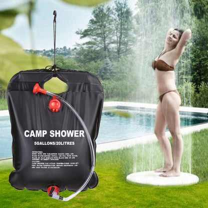 SunShower: Solar-Powered Camping Shower