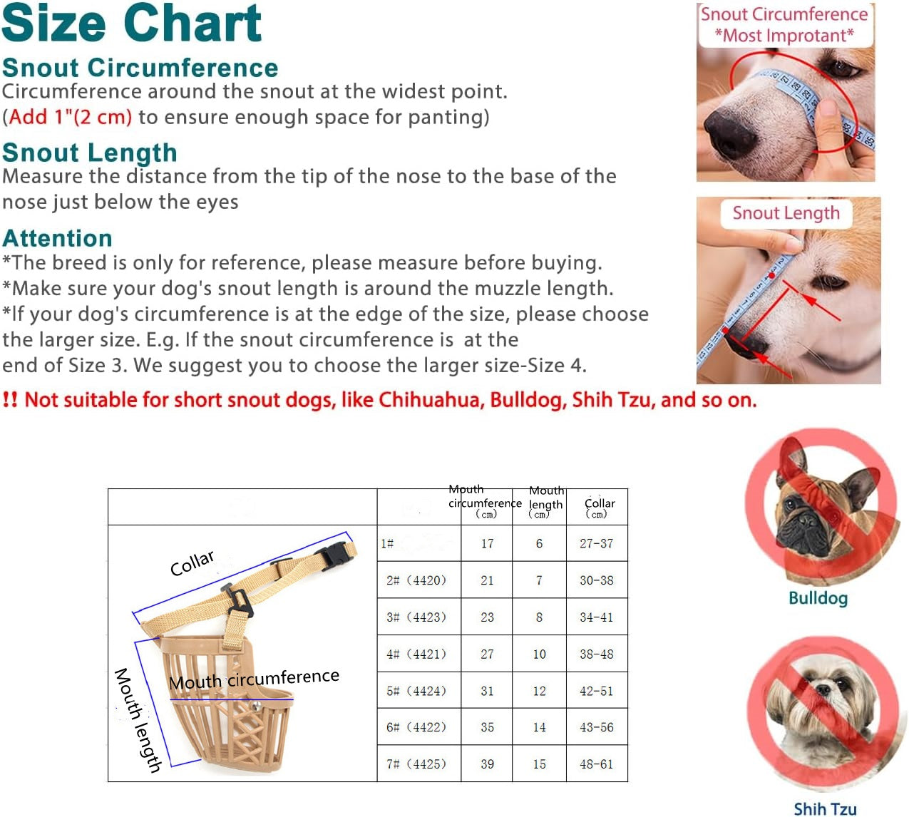 Product Number 25 / SafeSnout™ Basket Dog Muzzle