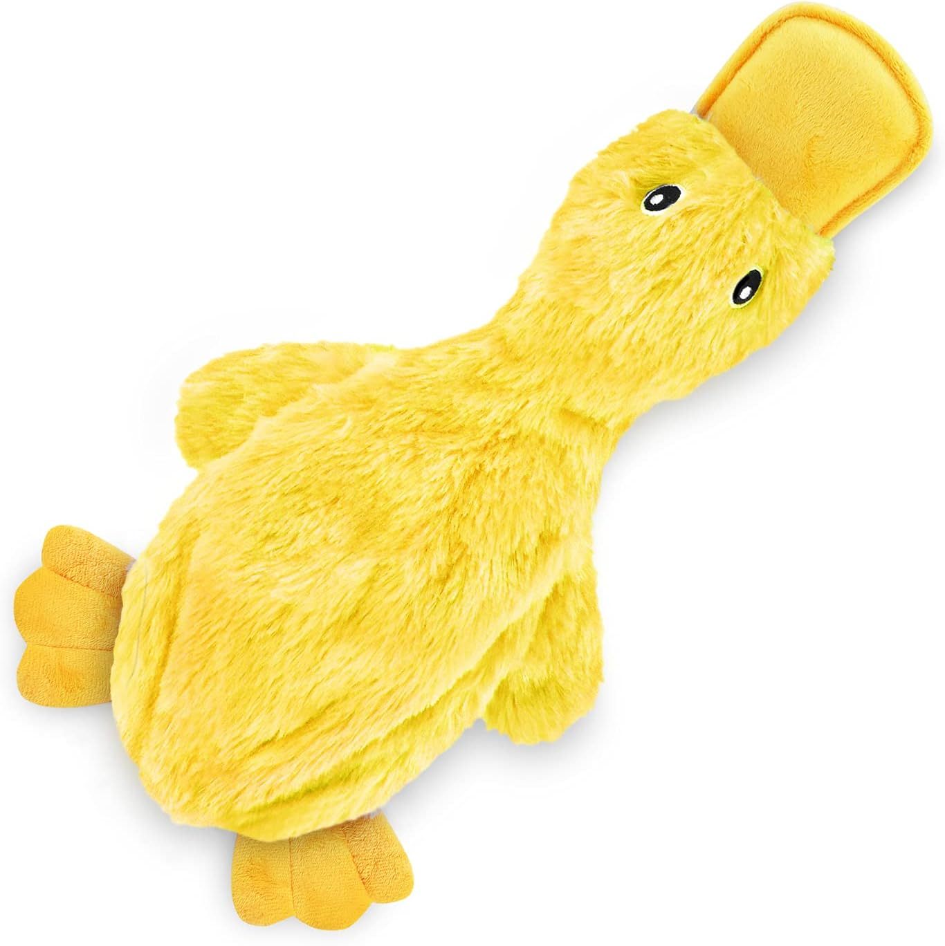 Product Number 39 / Duckie Delight™ - Mess-Free Crinkle Duck Toy for Dogs