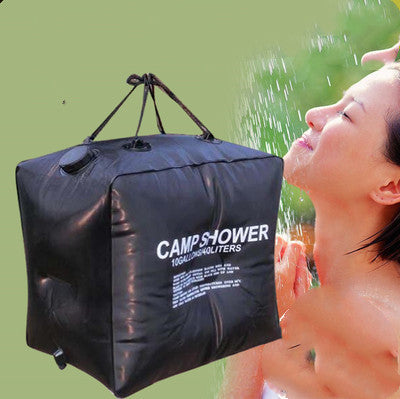 SunShower: Solar-Powered Camping Shower