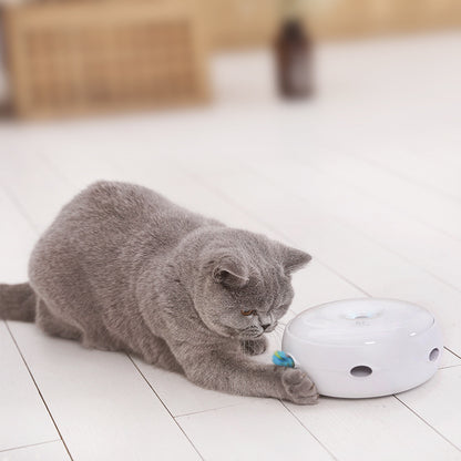 Product Number 26 / Electric cat toy smart funny cat stick donut automatic turntable